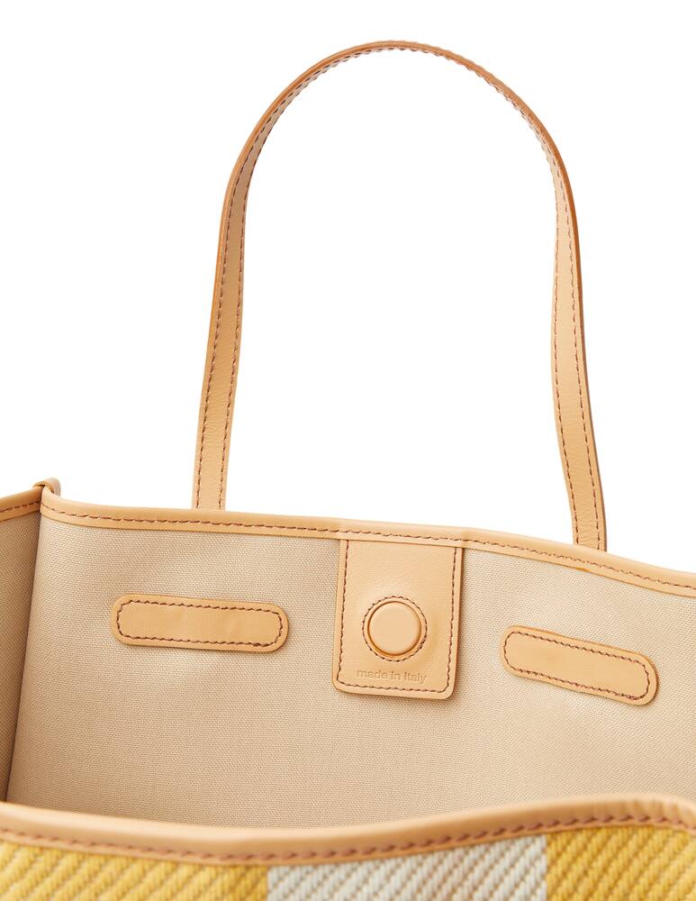 rinascente Marcella Club Borsa shopper in canvas Marcella - giallo