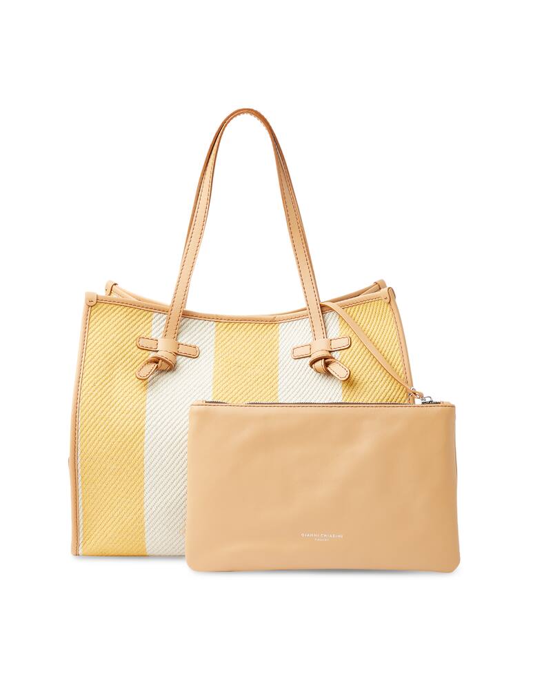 rinascente Marcella Club Borsa shopper in canvas Marcella - giallo