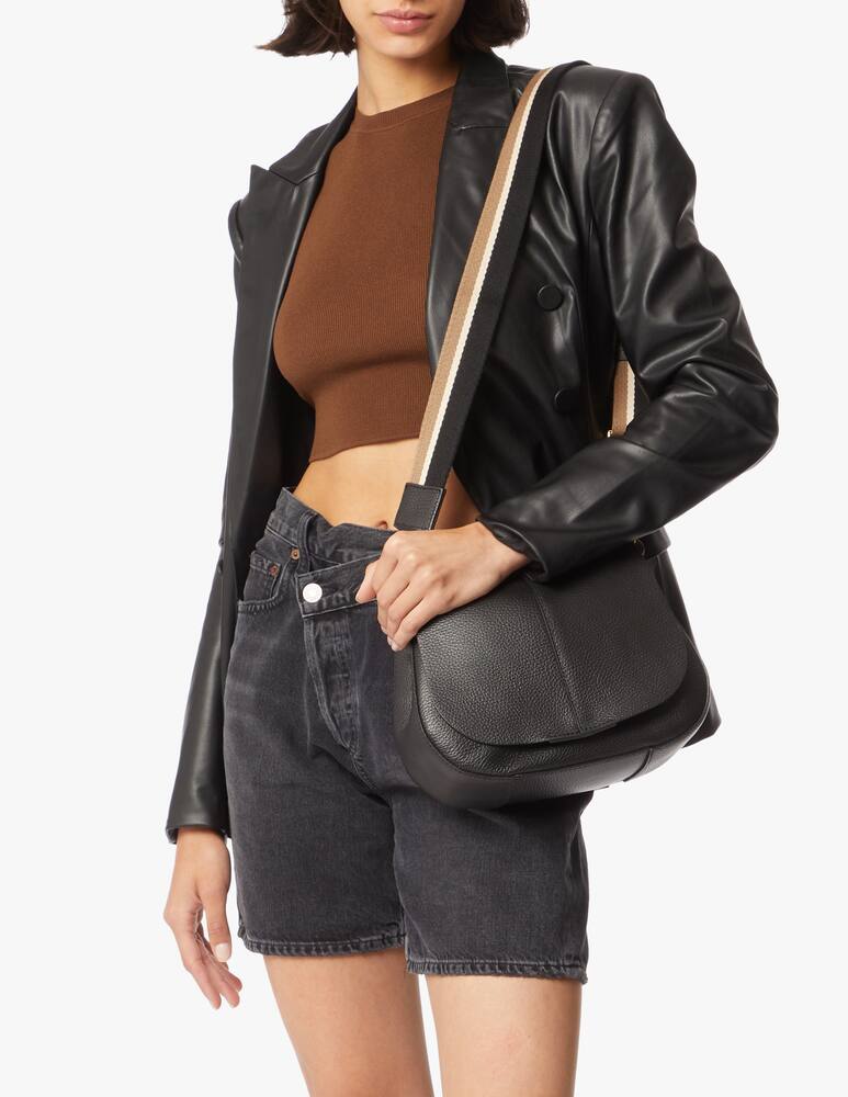 rinascente Gianni Chiarini Firenze Helena S Round crossbody bag - black