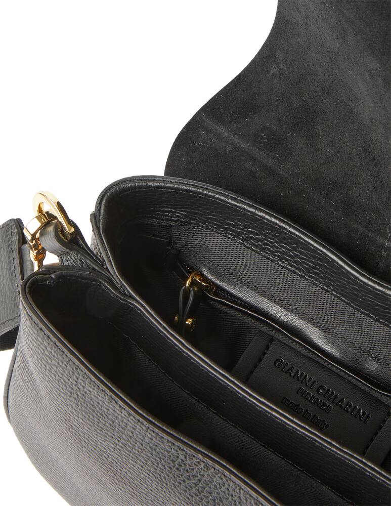 rinascente Gianni Chiarini Firenze Helena S Round crossbody bag - black