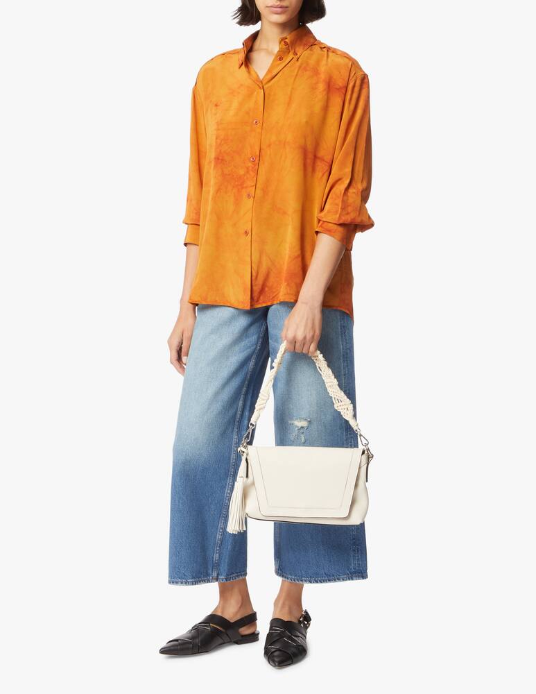 rinascente Gianni Chiarini Firenze Borsa a spalla Africa - bianco