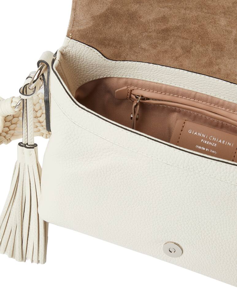 rinascente Gianni Chiarini Firenze Borsa a spalla Africa - bianco