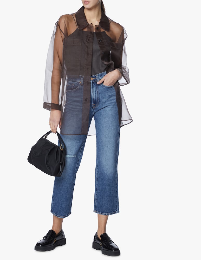 rinascente Gianni Chiarini Firenze Bonnie M nylon hand bag - black