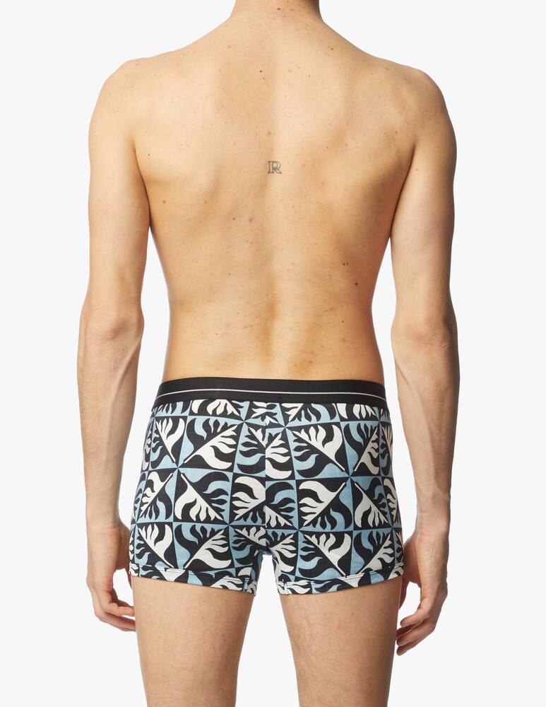 rinascente Dolce & Gabbana Parco dei principi print logo boxer