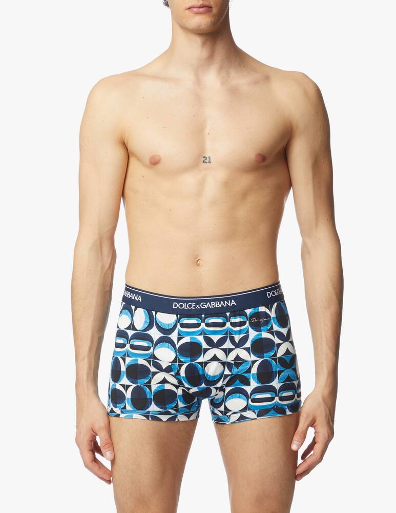 rinascente Dolce & Gabbana Boxer con logo stampa parco dei principi