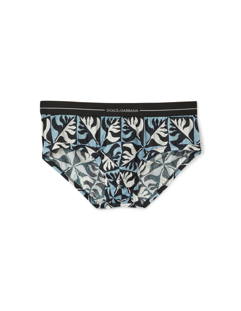 rinascente Dolce & Gabbana Slip con logo stampa parco dei principi