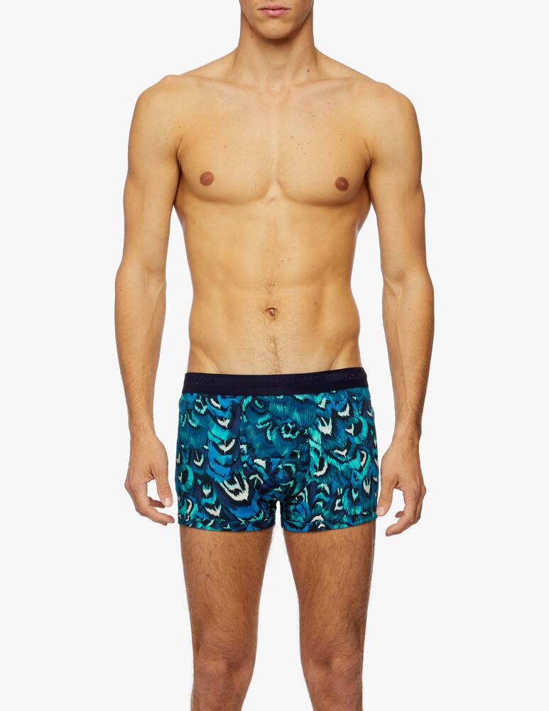 rinascente Dolce & Gabbana Peacock print boxer briefs