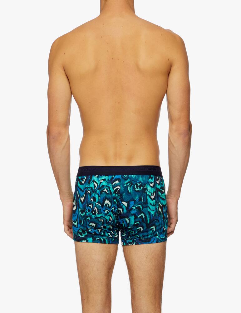 rinascente Dolce & Gabbana Peacock print boxer briefs