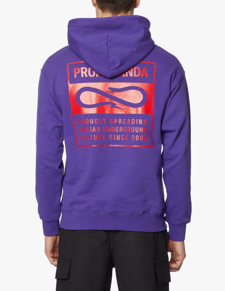 rinascente Propaganda Felpa con cappuccio blank