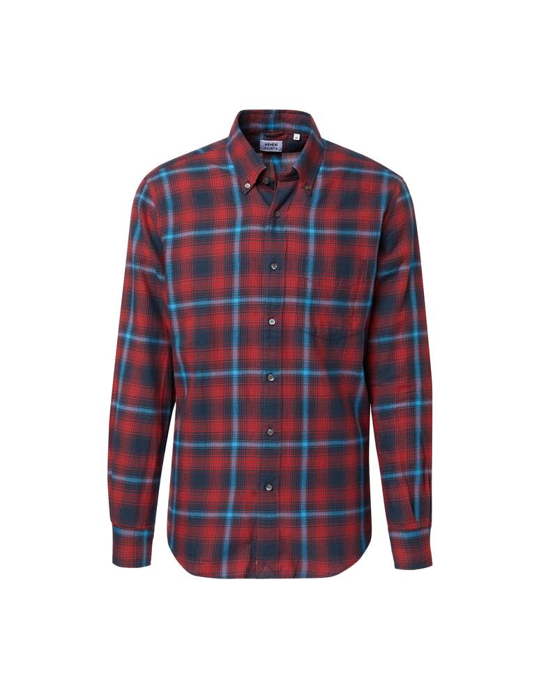 Aspesi Indian check botton down shirt - picture 1 Aspesi Indian check botton down shirt - picture 1