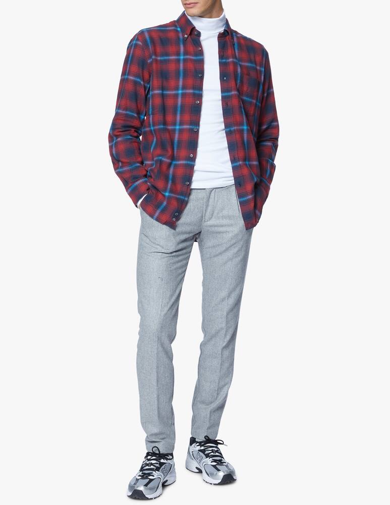 Aspesi Indian check botton down shirt - picture 2 Aspesi Indian check botton down shirt - picture 2
