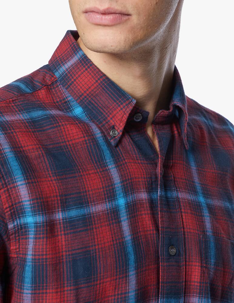Aspesi Indian check botton down shirt - picture 5 Aspesi Indian check botton down shirt - picture 5