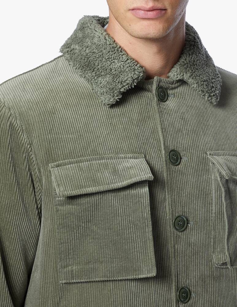 rinascente Aspesi Giacca overshirt tigre in velluto