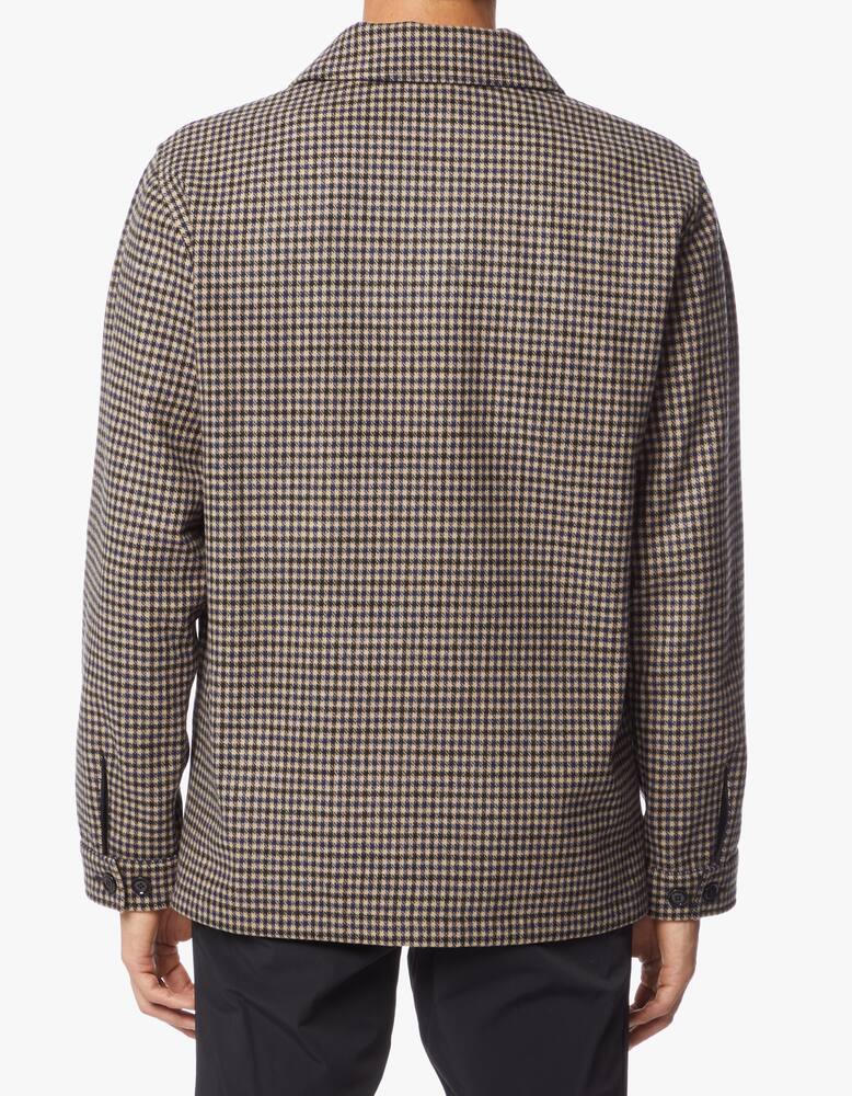 rinascente Aspesi Tiger check overshirt jacket