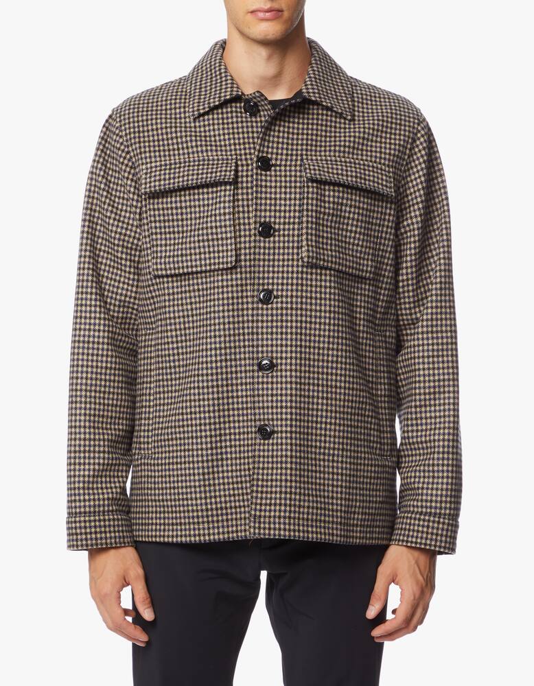 rinascente Aspesi Tiger check overshirt jacket