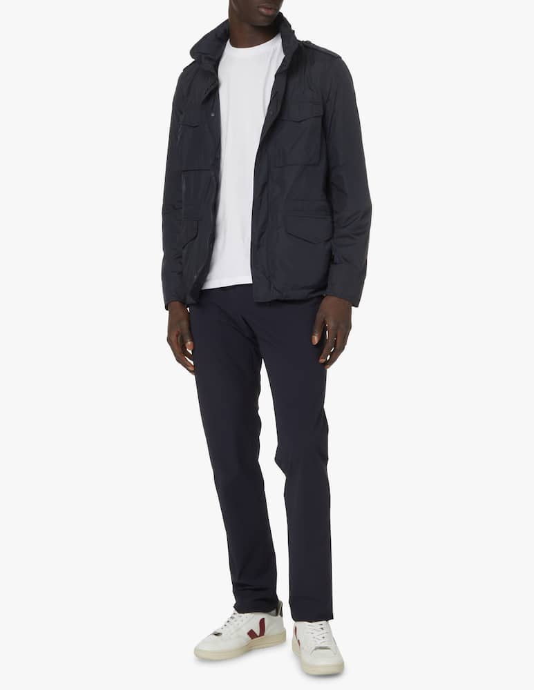 rinascente Aspesi Giacca a vento field in nylon - blu