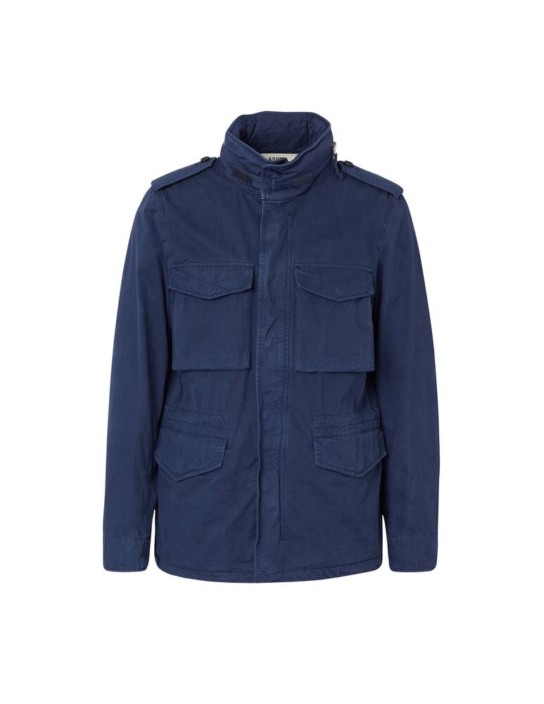 rinascente Aspesi Giacca mini field in cotone - blu
