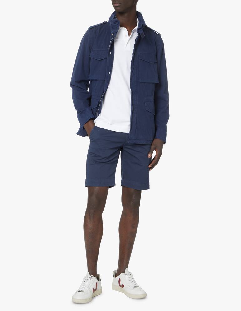 rinascente Aspesi Giacca mini field in cotone - blu