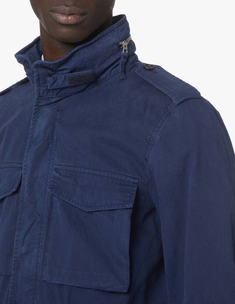 rinascente Aspesi Giacca mini field in cotone - blu