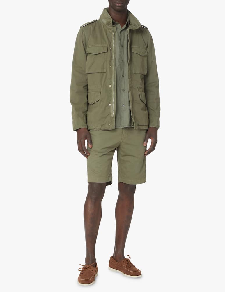 rinascente Aspesi Mini field cotton jacket - green