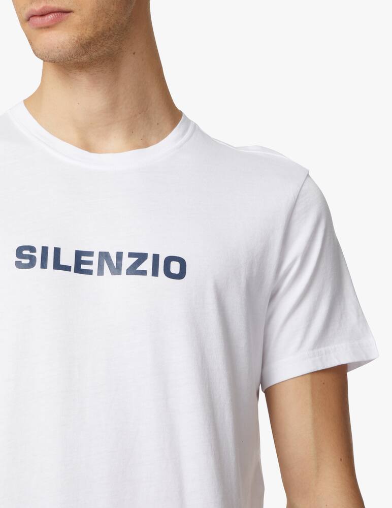 rinascente Aspesi Maglietta girocollo silenzio - bianco