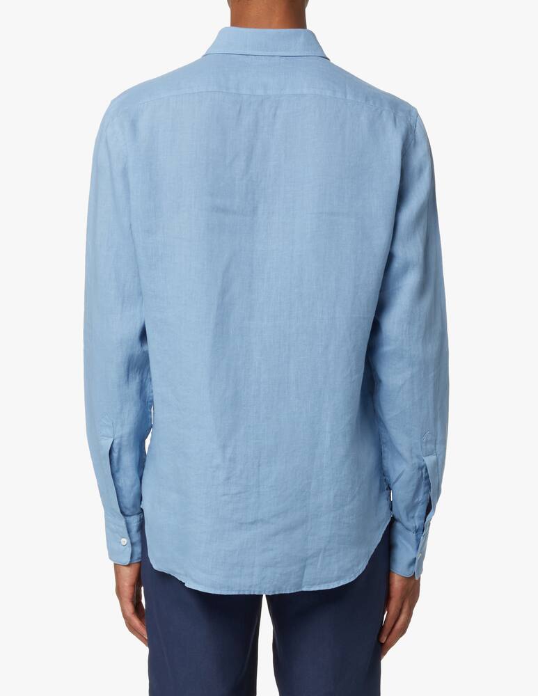 rinascente Aspesi Camicia manica lunga in lino - blu