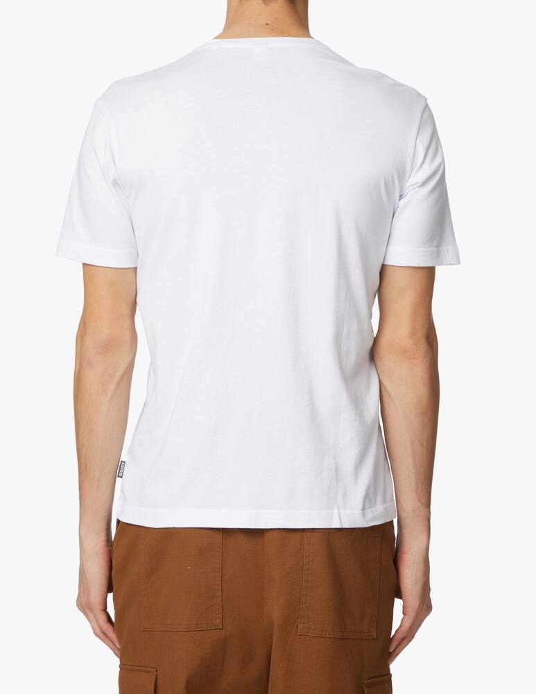 rinascente Aspesi Maglietta girocollo basica taschino - bianco