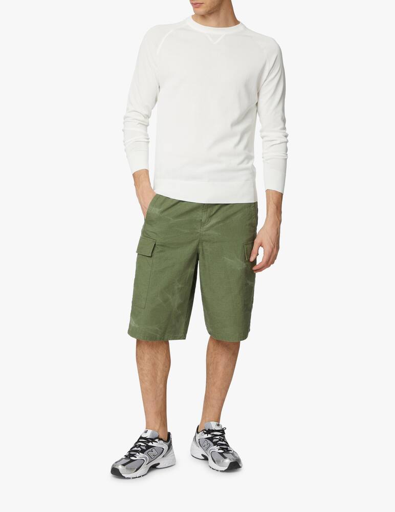 rinascente Aspesi Roundneck cotton knitwear - white