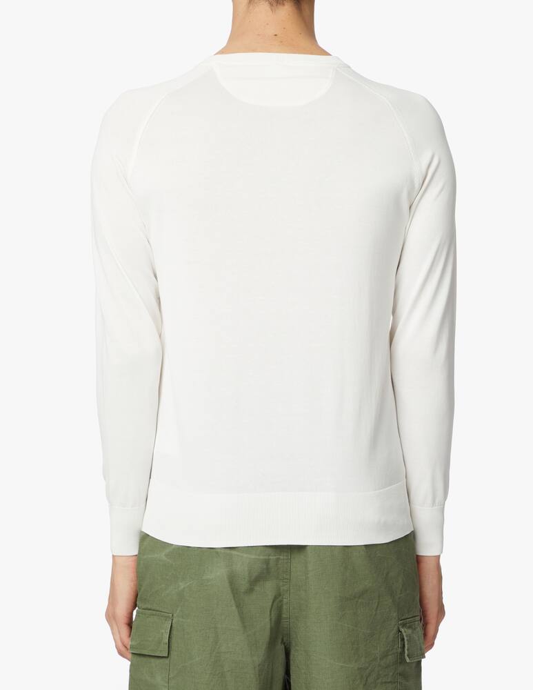 rinascente Aspesi Roundneck cotton knitwear - white
