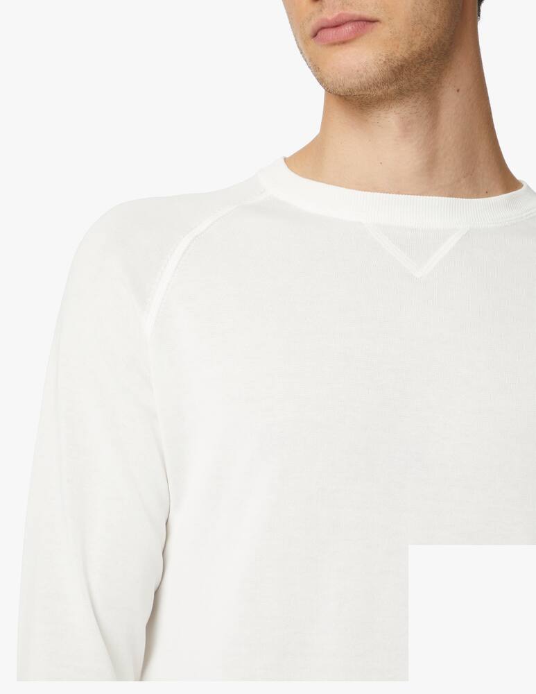 rinascente Aspesi Roundneck cotton knitwear - white