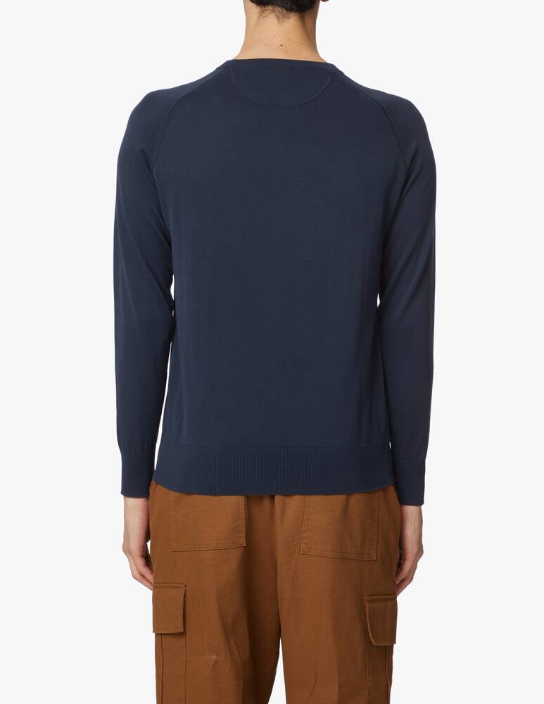 rinascente Aspesi Maglia girocollo in cotone - blu