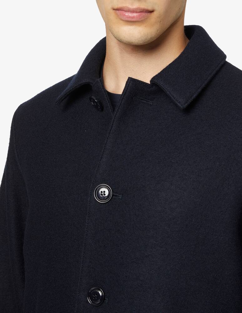 rinascente Aspesi Cappotto in lana cotta - Blu