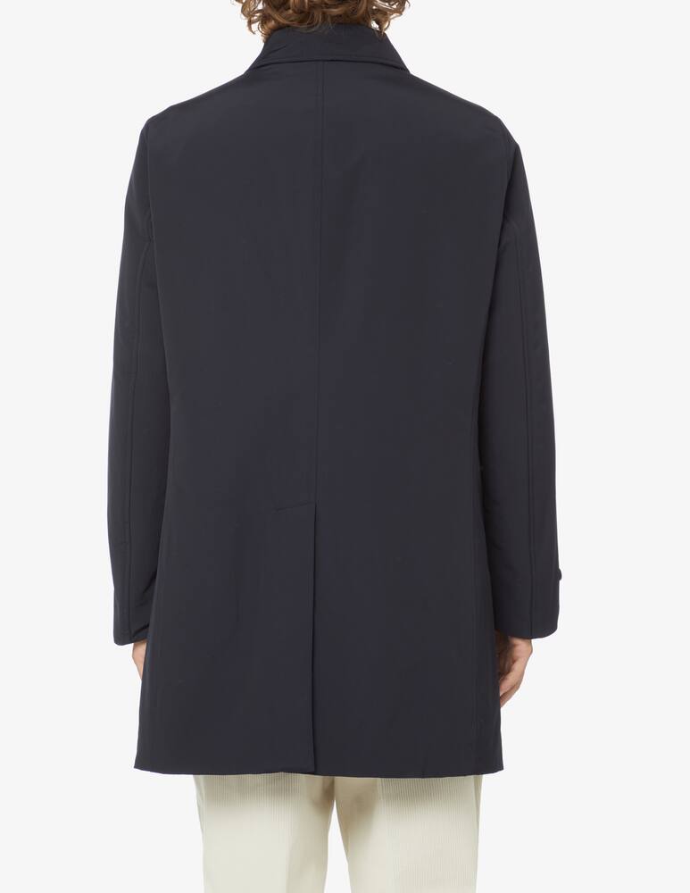 rinascente Aspesi Cotton blend vodka raincoat - Blue