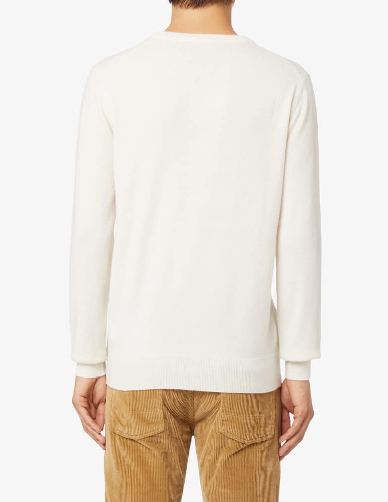 rinascente Aspesi Maglia girocollo in cashmere - Bianco