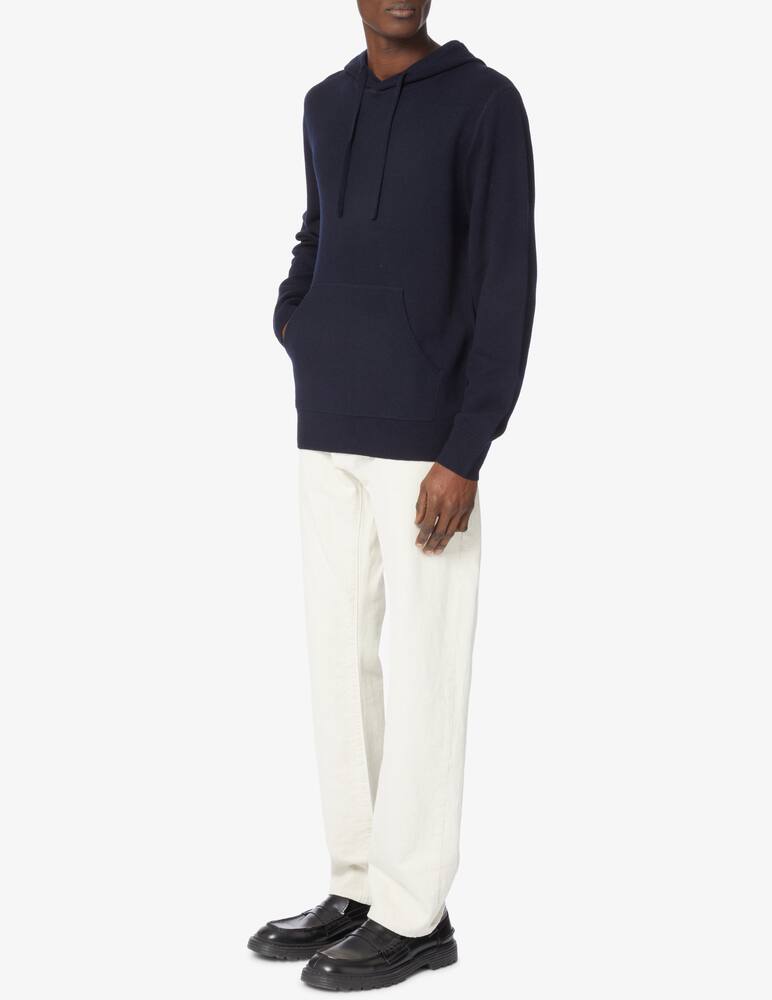 rinascente Aspesi Felpa con cappuccio in lana merino - Blu