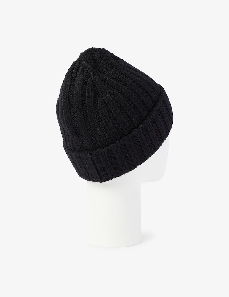 rinascente Aspesi Merino wool beanie - Black
