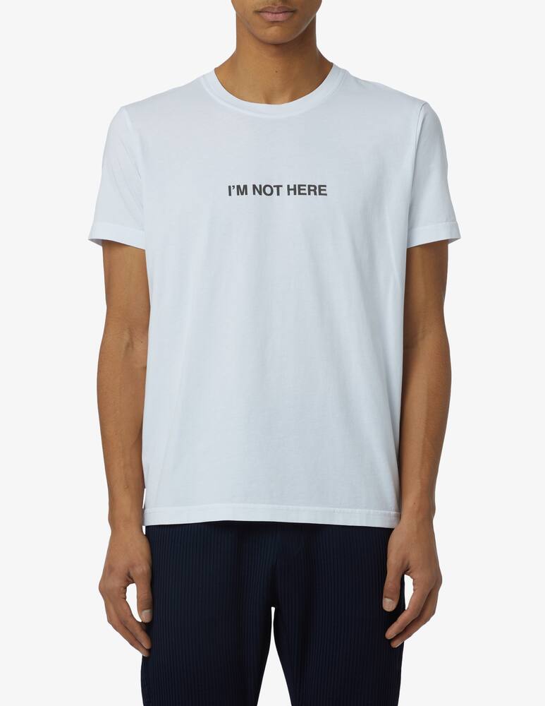 rinascente Aspesi Im not here t-shirt 