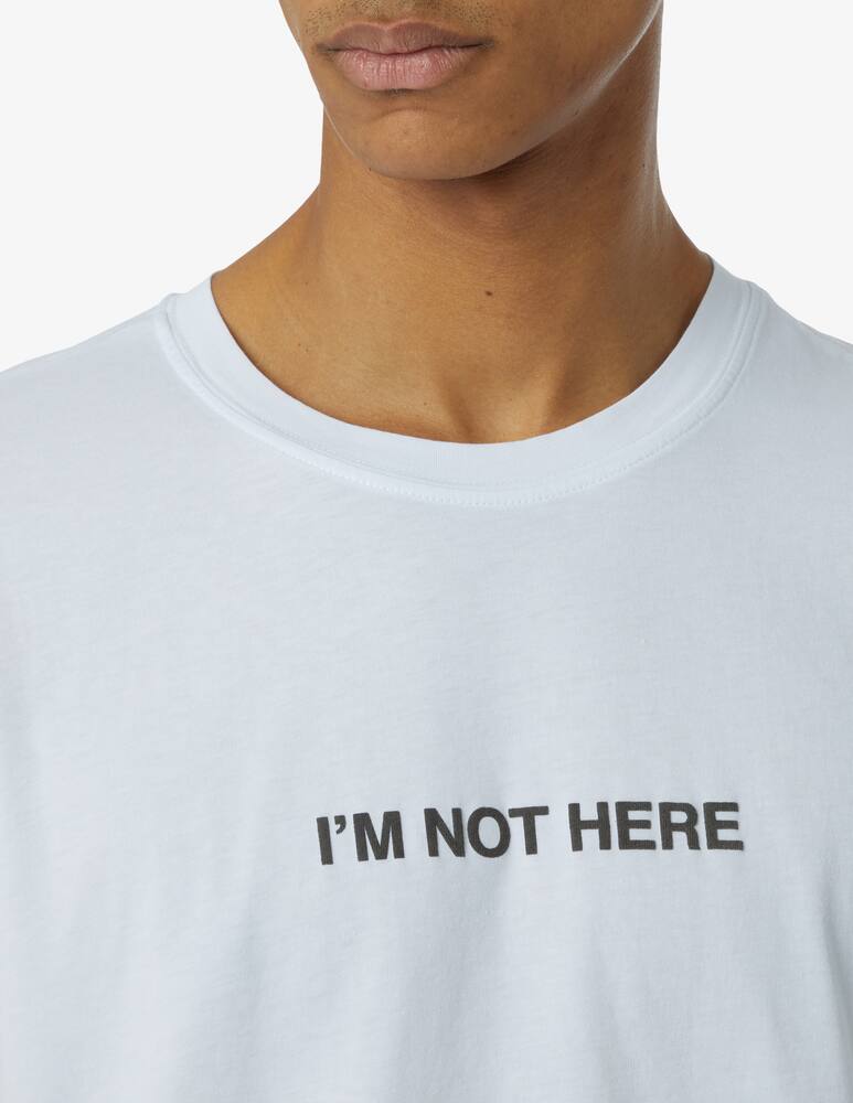 rinascente Aspesi Im not here t-shirt 