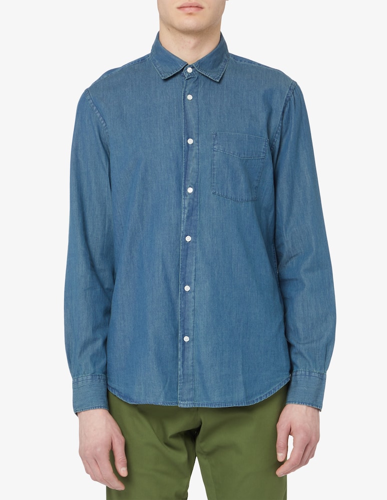 Aspesi Denim sterling shirt - picture 1 Aspesi Denim sterling shirt - picture 1