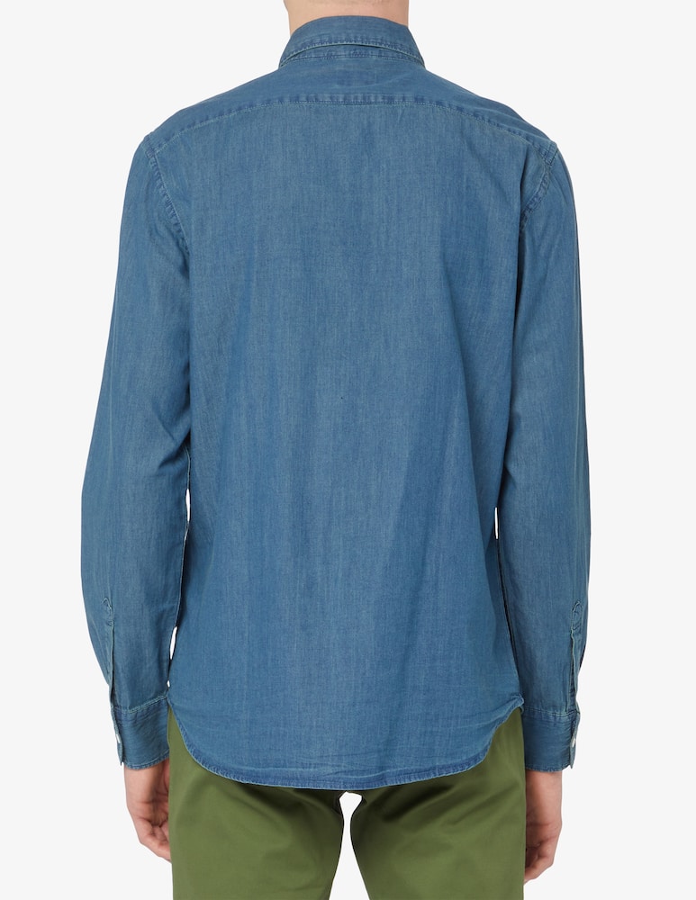 Aspesi Denim sterling shirt - picture 3 Aspesi Denim sterling shirt - picture 3