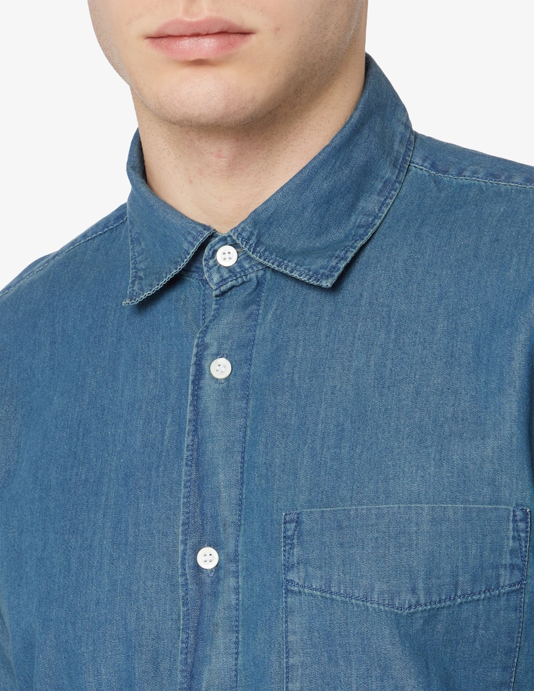 Aspesi Denim sterling shirt - picture 4 Aspesi Denim sterling shirt - picture 4