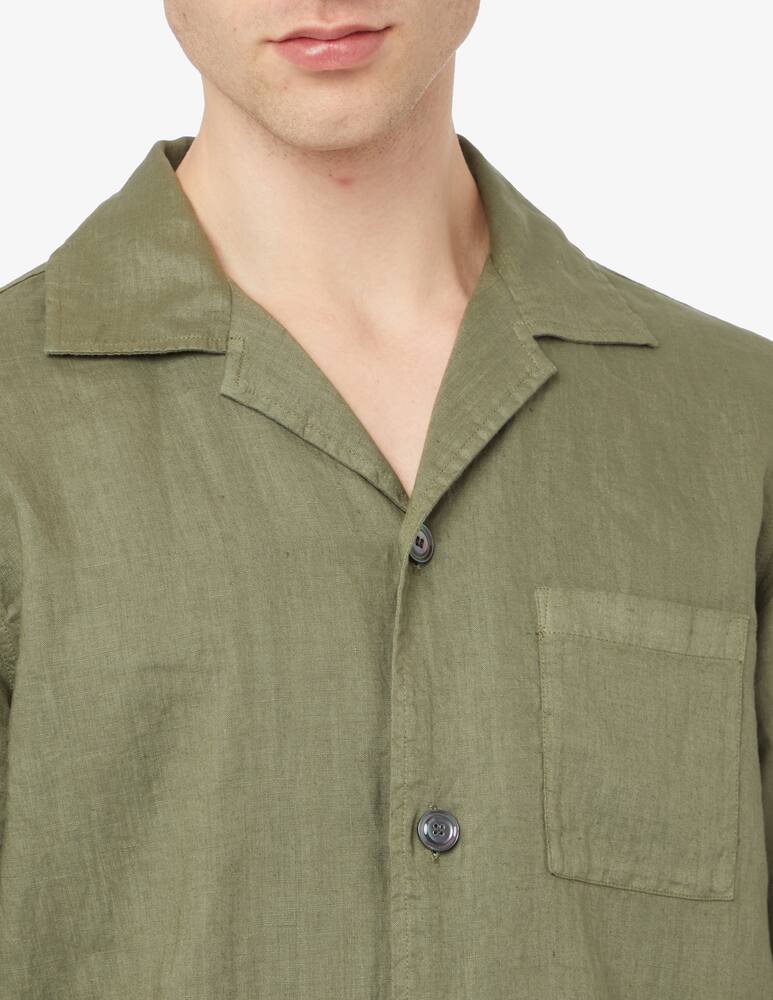 rinascente Aspesi Linen short sleeve shirt 
