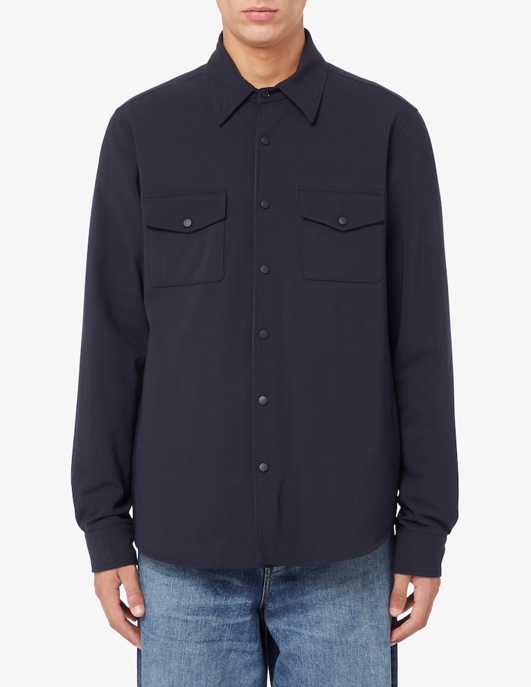 Aspesi Camicia doppia flanella wash&wear - immagine 1 Aspesi Camicia doppia flanella wash&wear - immagine 1