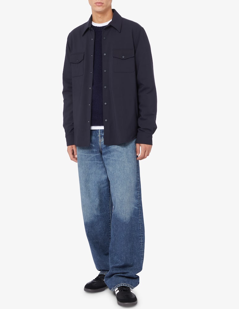 rinascente Aspesi Wash&wear double flannel shirt