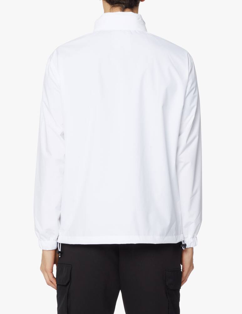 rinascente Armani Exchange Giacca con cappuccio nylon genderless - bianco