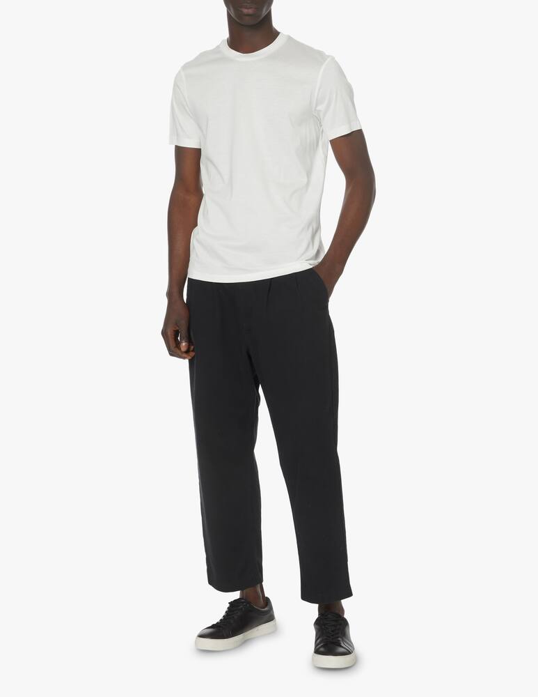 rinascente Emporio Armani Tech travel chest small logo t-shirt - white