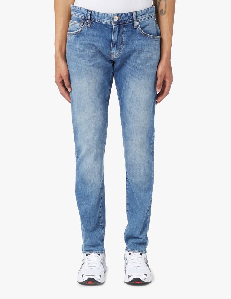 rinascente Armani Exchange Washed j14 jeans - blue