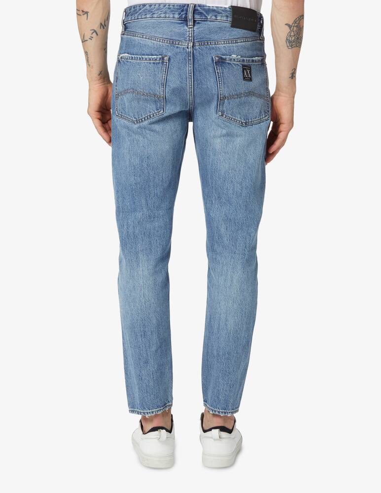 Armani Exchange Jeans j24 tapered genderless - azzurro - immagine 3 Armani Exchange Jeans j24 tapered genderless - azzurro - immagine 3