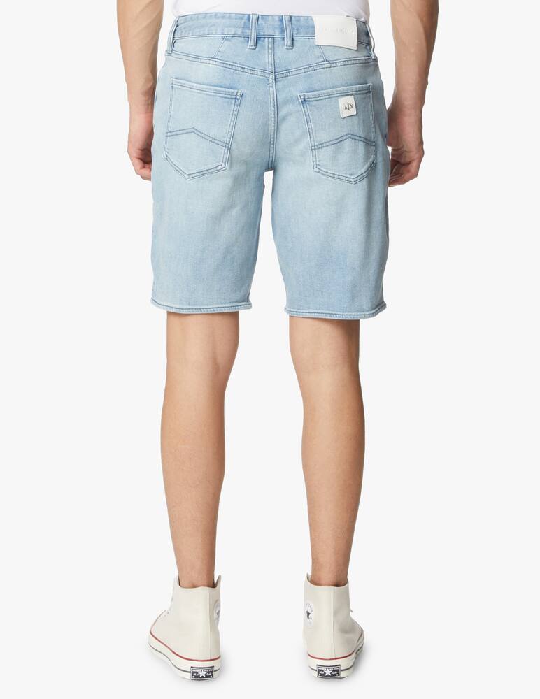 rinascente Armani Exchange Light denim short - light blue