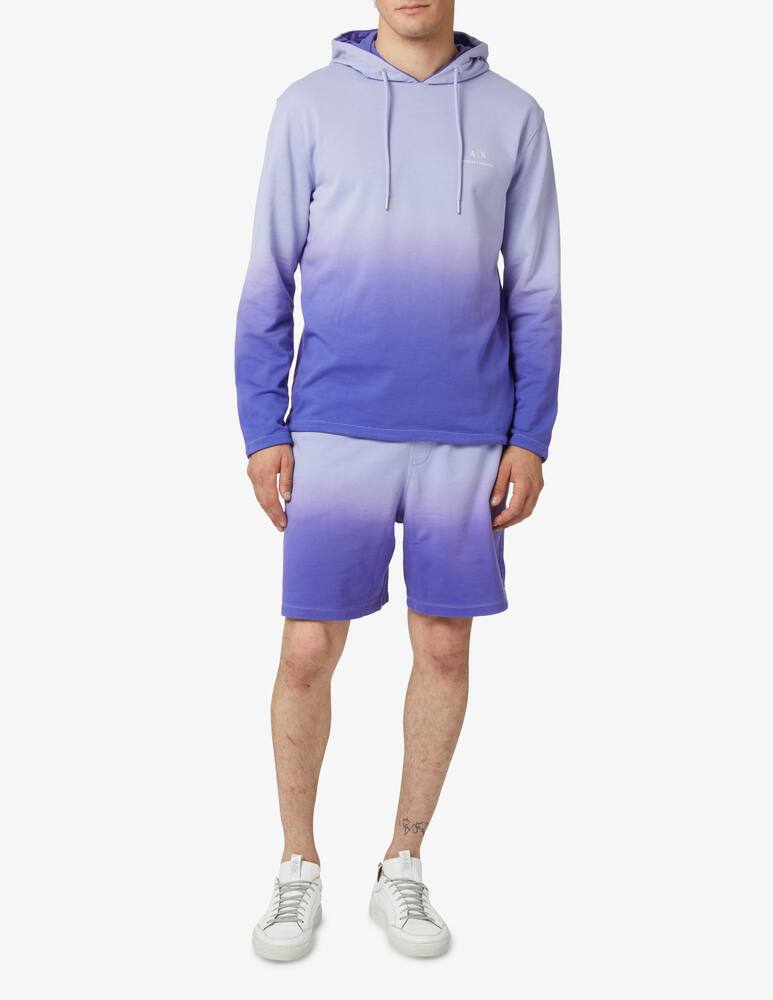 rinascente Armani Exchange Degrade hoodie - violet